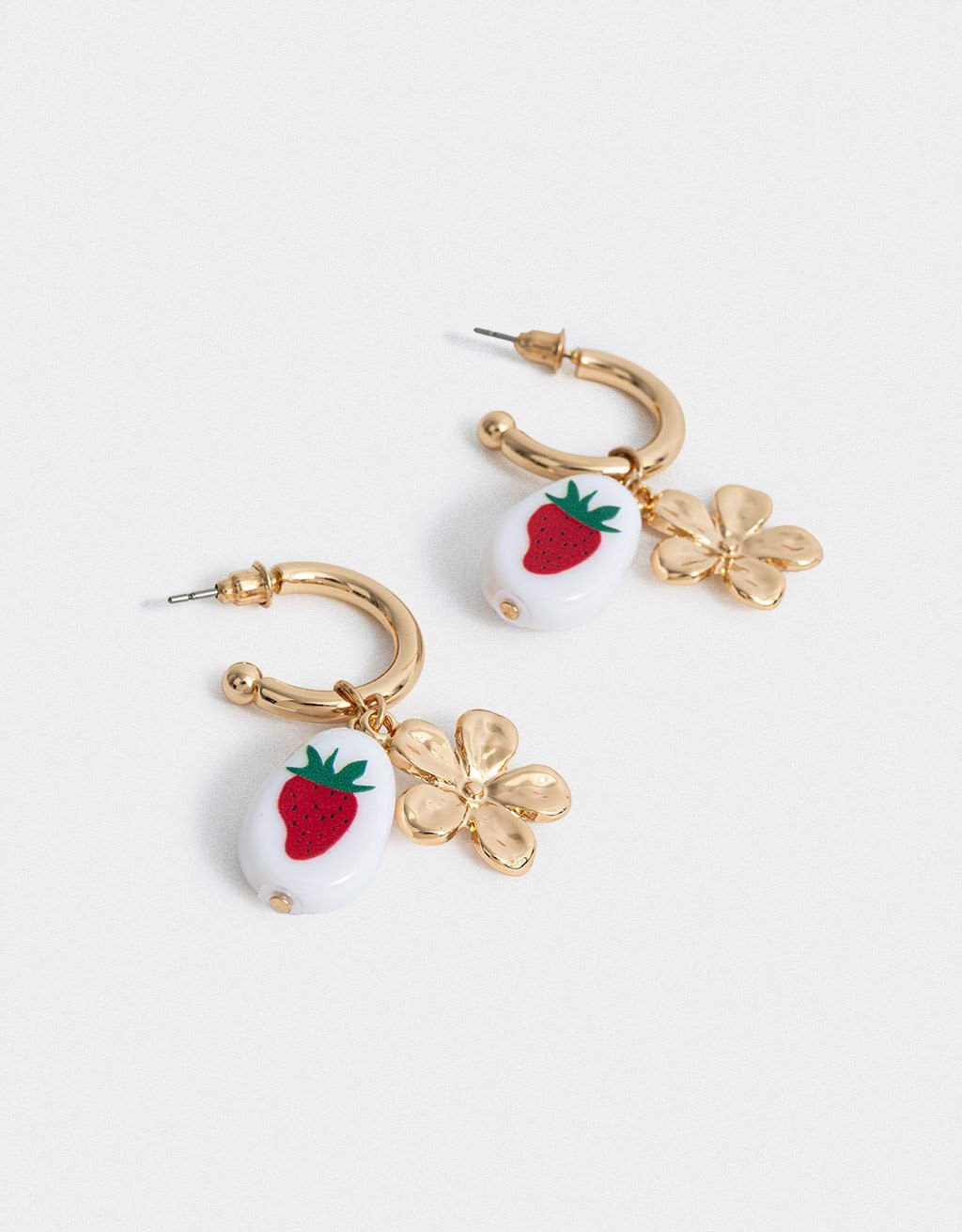 Argola Dourada Charms Boho Dourado 3