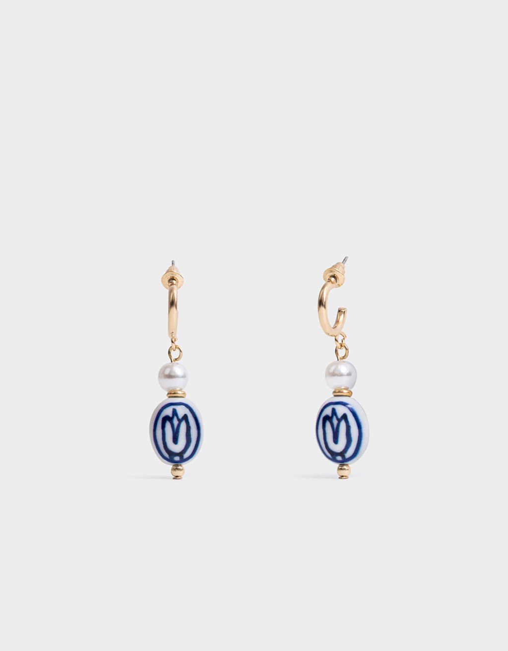 Argolas Pendentes Tulipa Boho