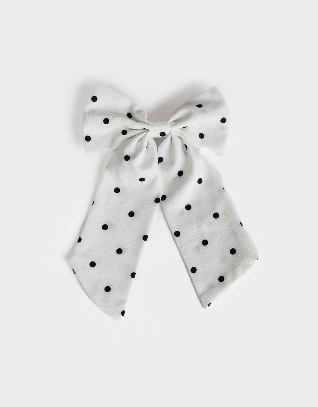 Presilha Francesa Laço Boho Branco 1