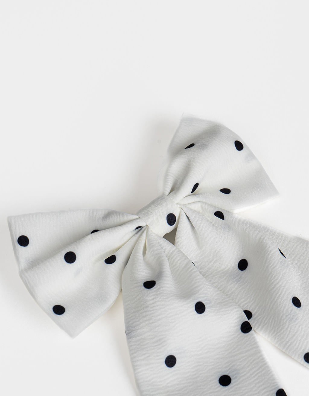 Presilha Francesa Laço Boho Branco 2