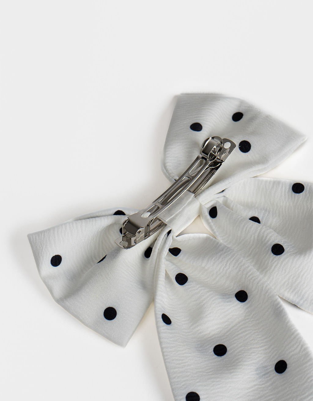 Presilha Francesa Laço Boho Branco 3