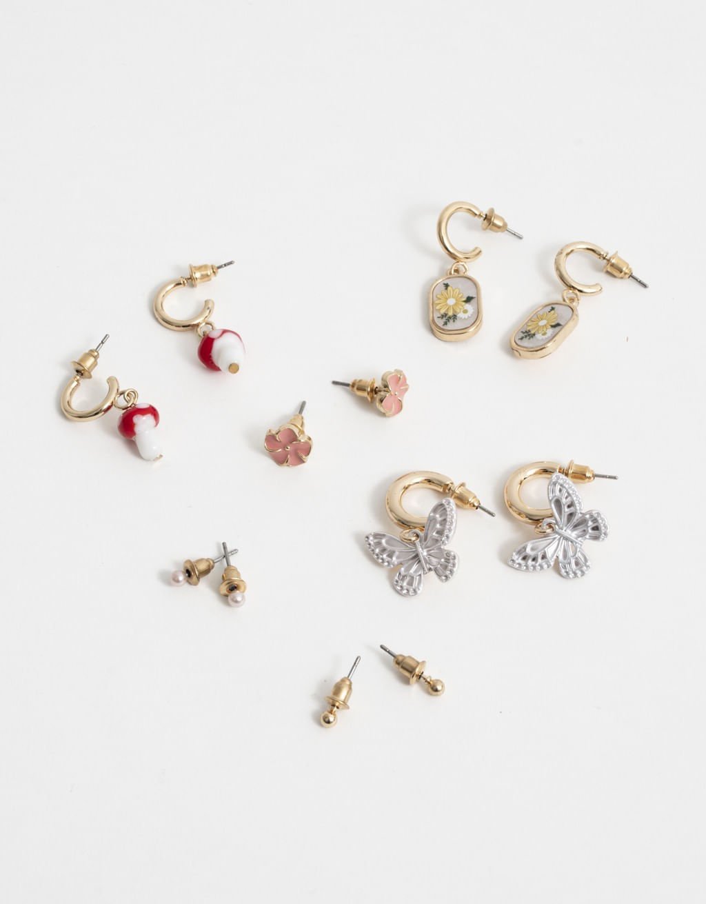 Kit 06 Pares de Brincos Dourados Boho Dourado 3