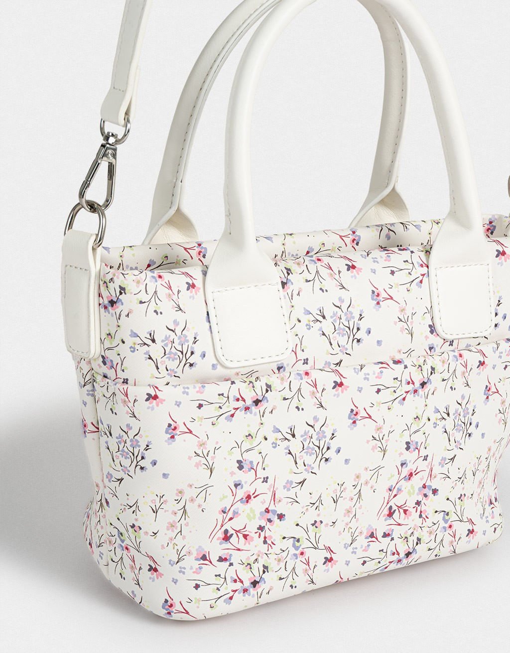 Bolsa City Corino Estampada Country Club Branco 3