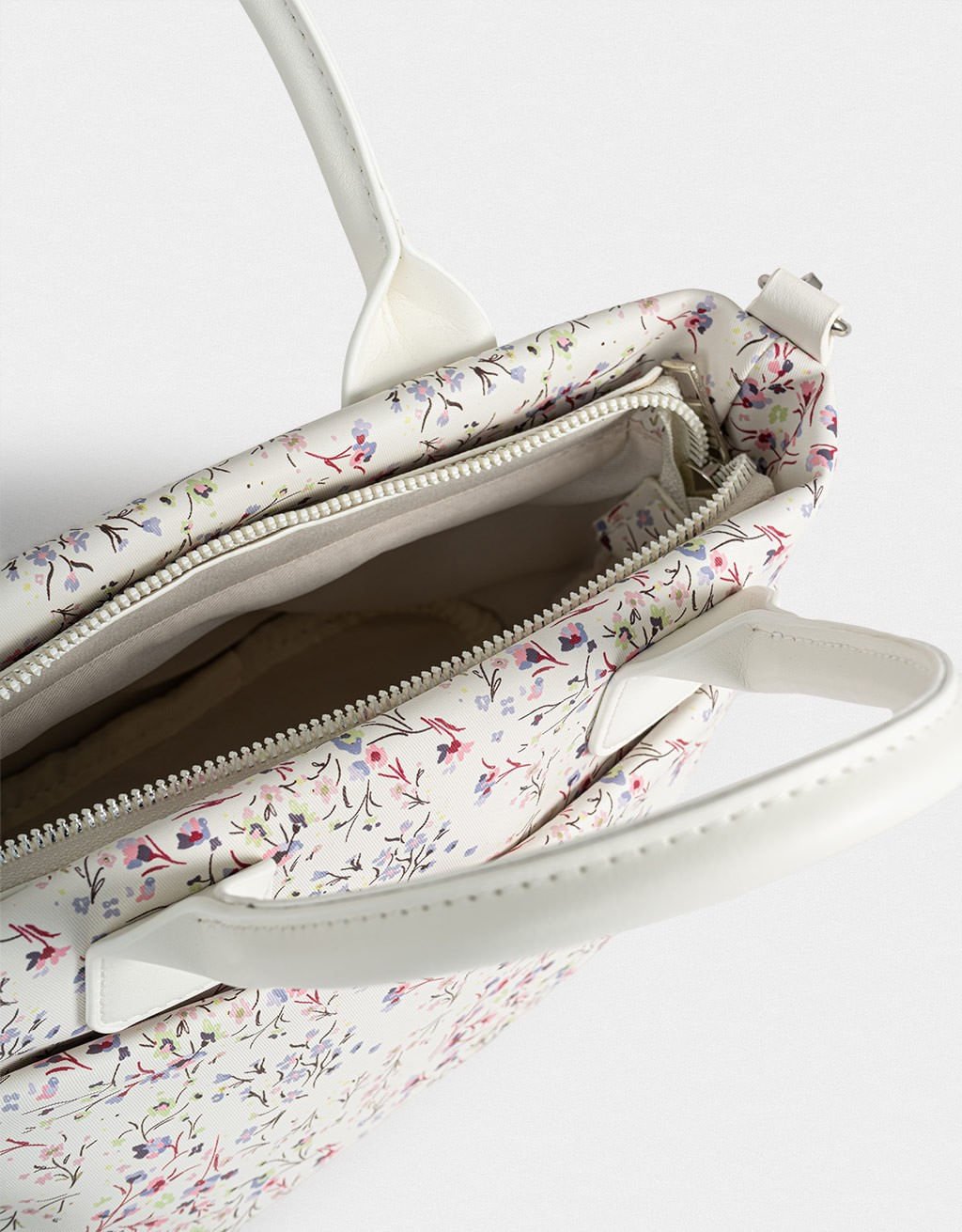 Bolsa City Corino Estampada Country Club Branco 4