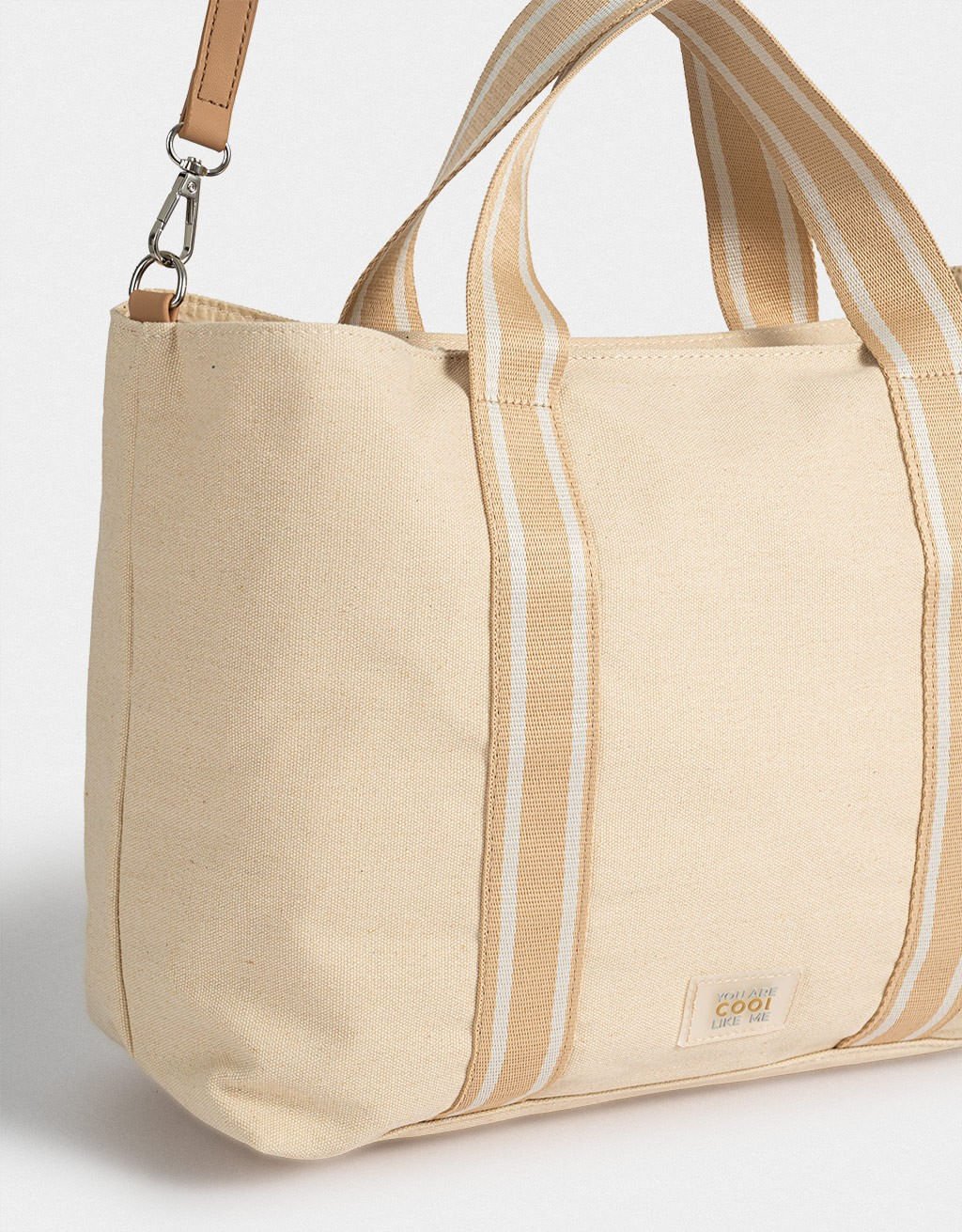 Bolsa Shopper Corino Country Club Bege 3