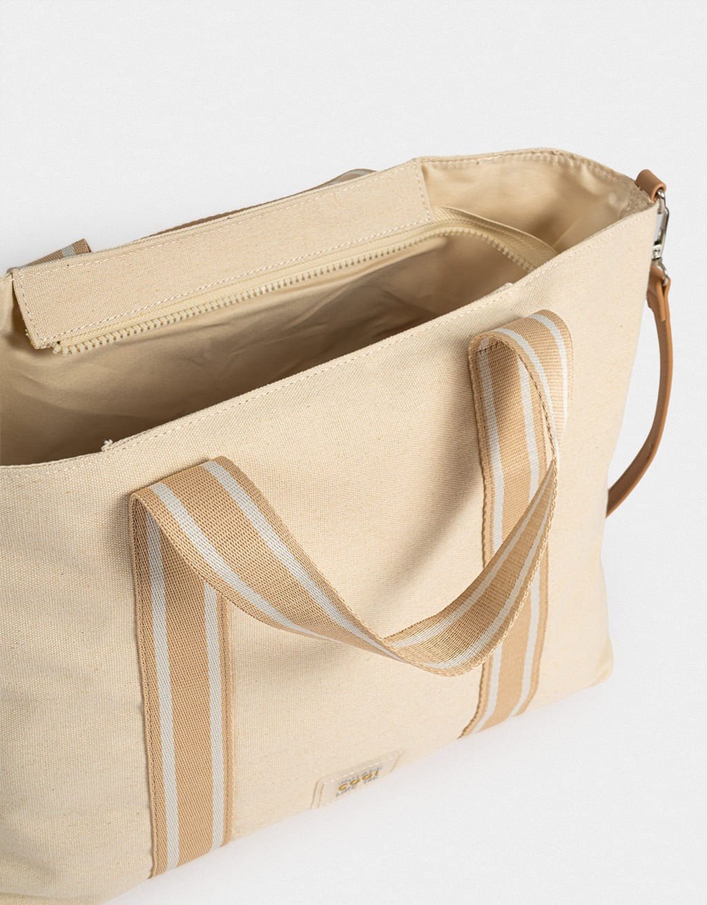 Bolsa Shopper Corino Country Club Bege 6