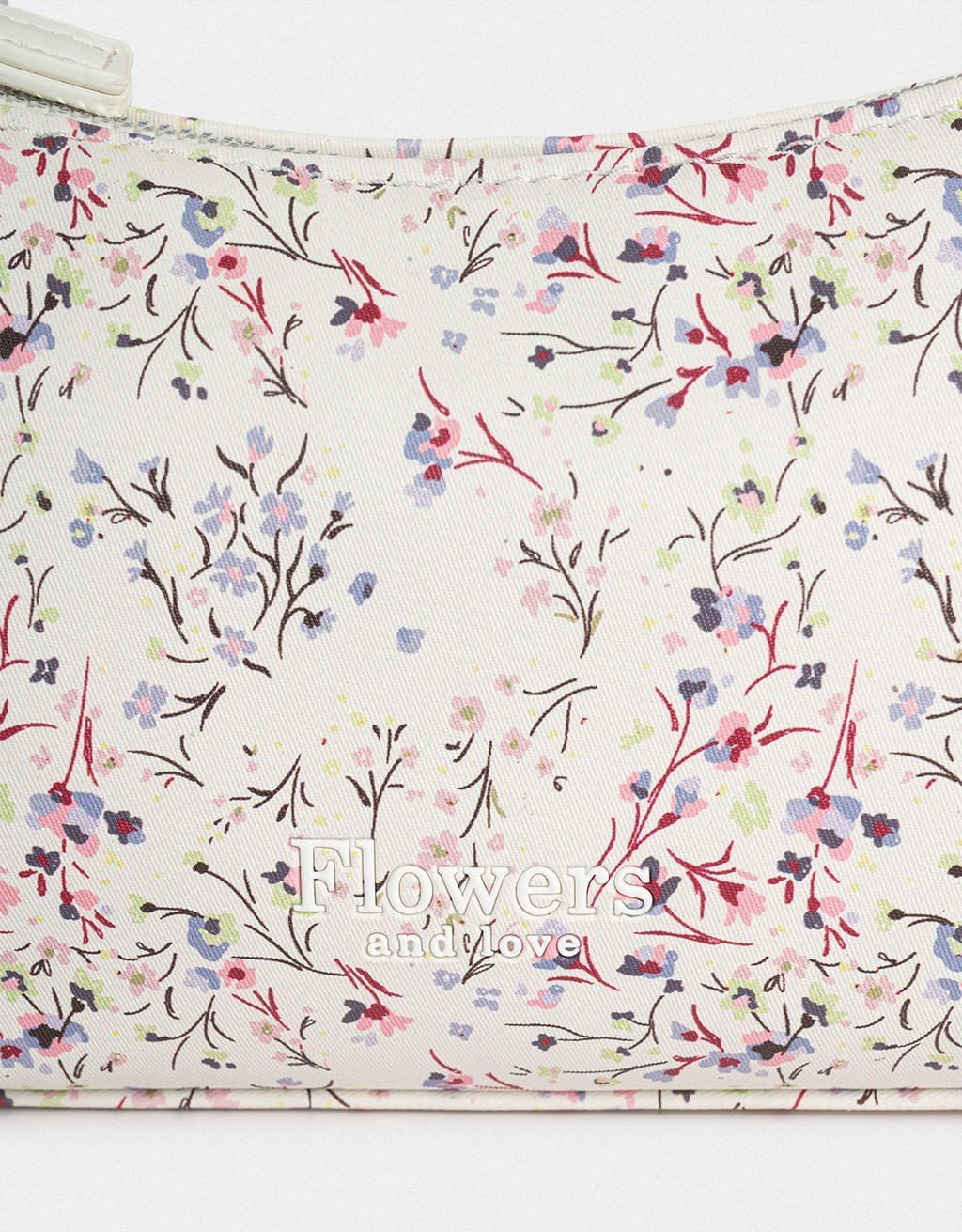 Bolsa Baguette Corino Estampada Country Club Branco 5