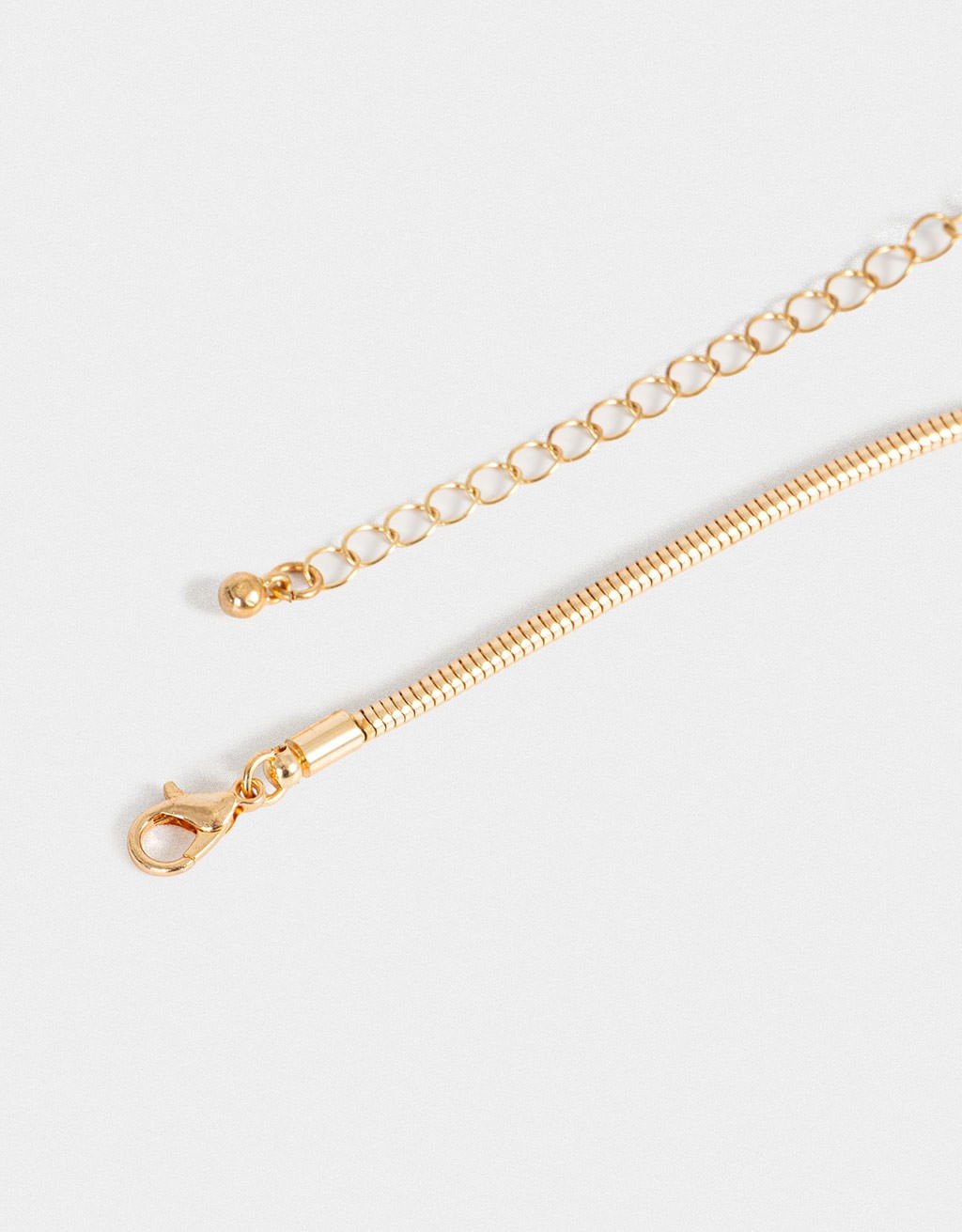 Pulseira Flexível Multicharms Boho Dourado 3