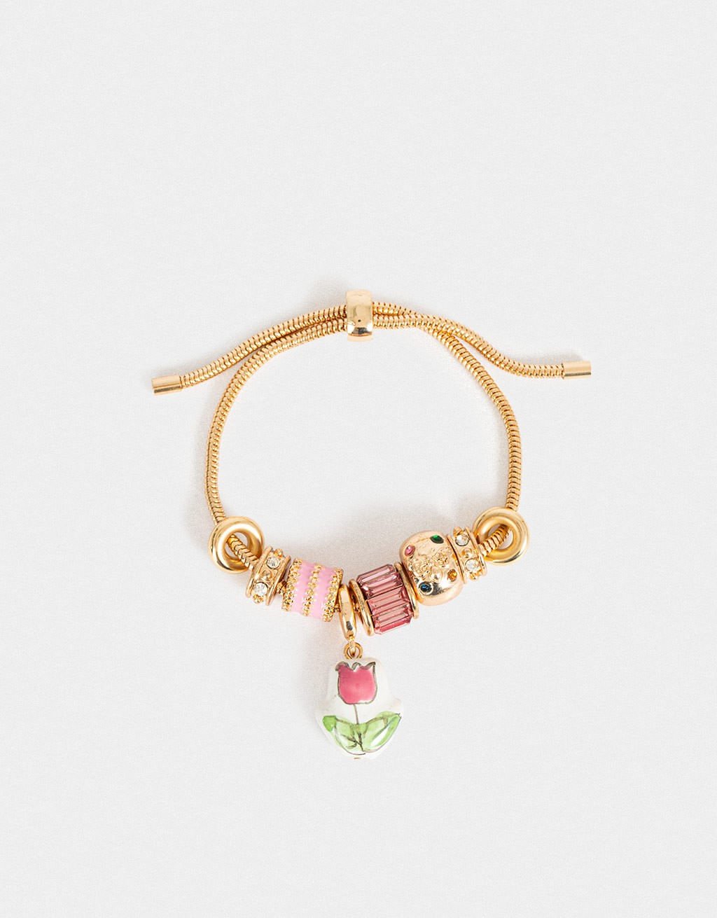 Pulseira Flexível Multicharms Boho
