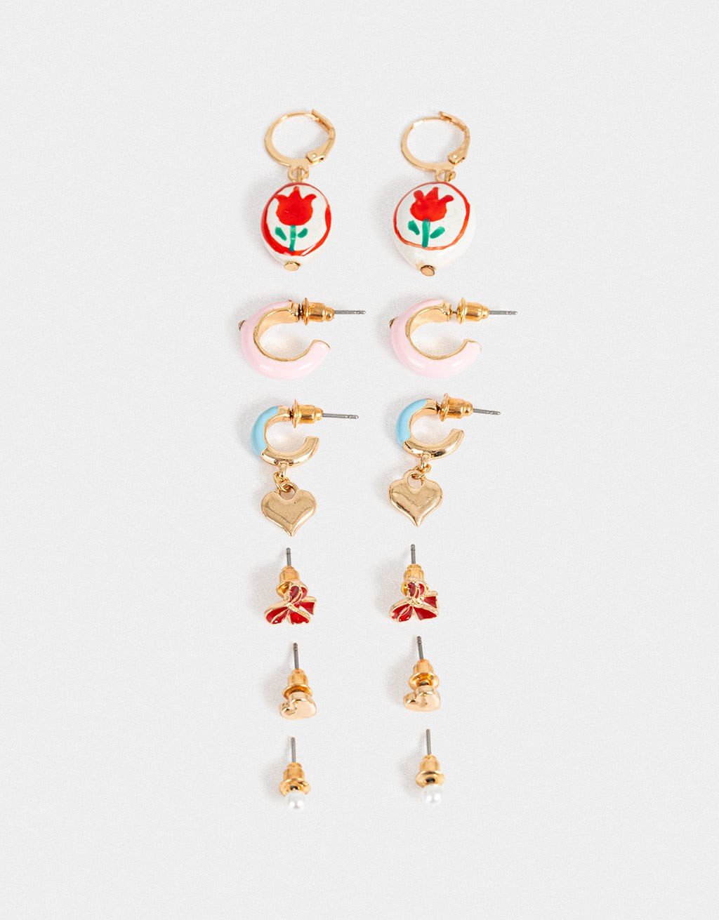 Kit 06 Pares de Brincos Boho Dourado 2