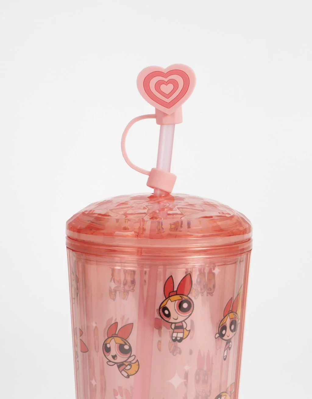 Copo Longo Estampado Meninas Superpoderosas Rosa 2