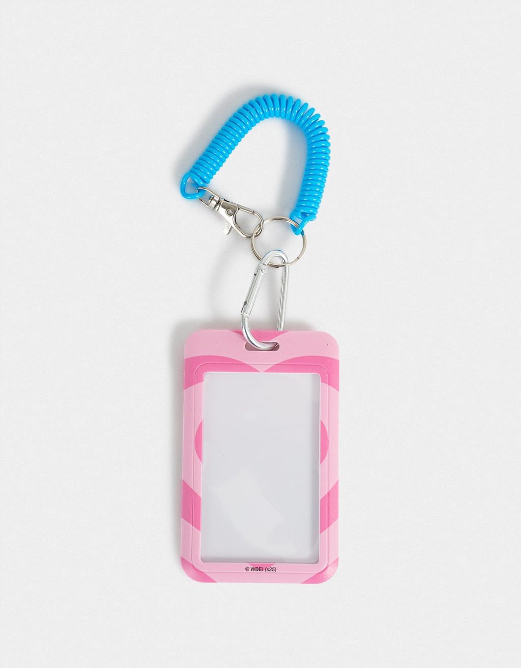 Chaveiro Charm de Porta Cartões Meninas Superpoderosas Rosa 2
