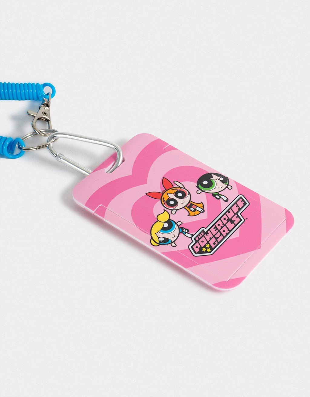 Chaveiro Charm de Porta Cartões Meninas Superpoderosas Rosa 3