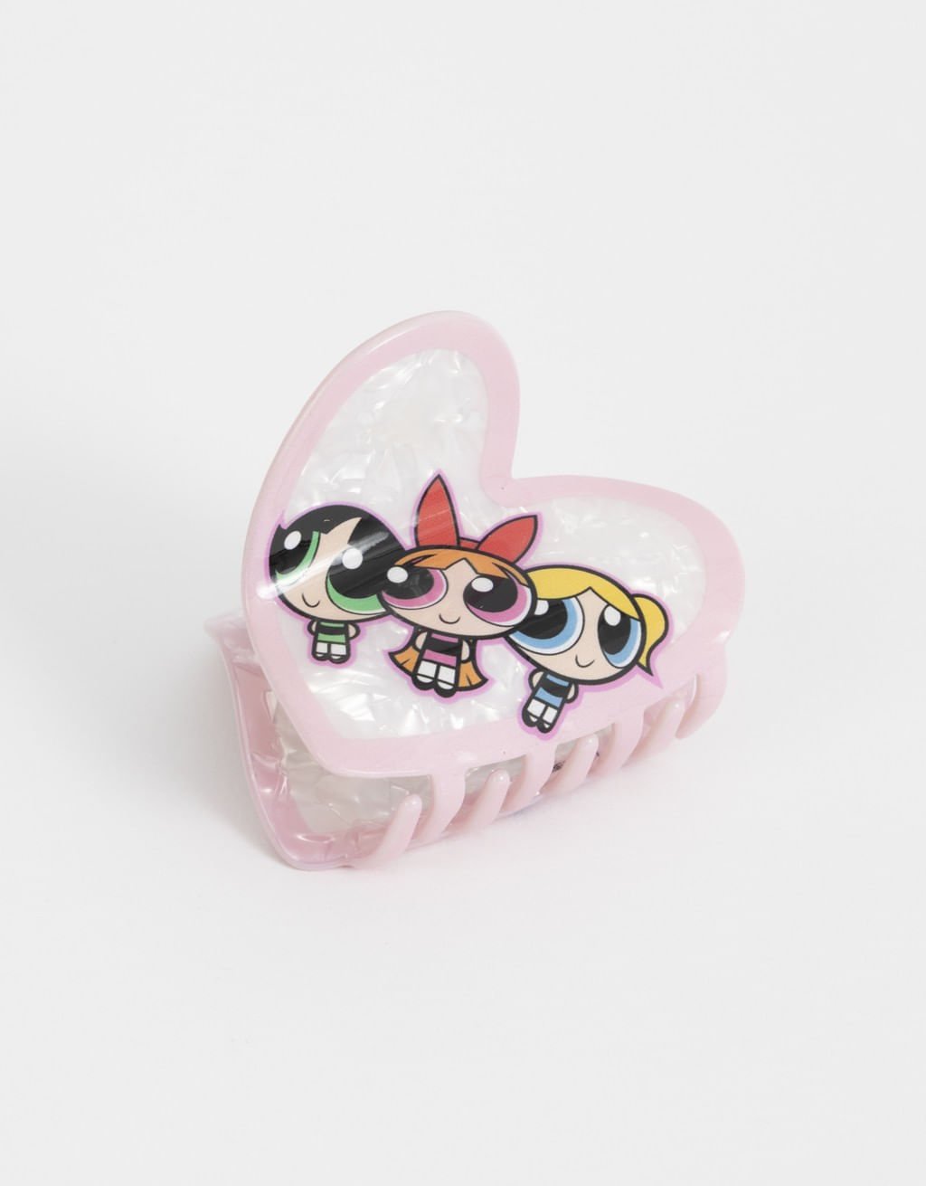 Piranha Perolada Infantil Meninas Superpoderosas Rosa/Branco 2