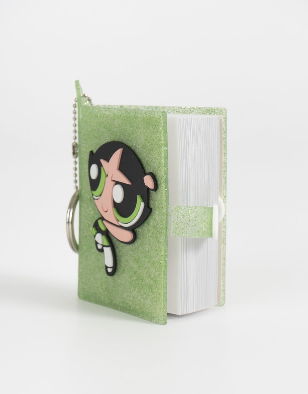 Chaveiro Charm de Caderno Meninas Superpoderosas Verde 3
