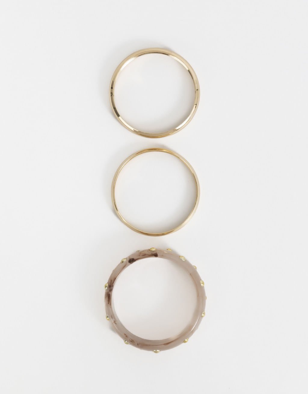 Kit 03 Pulseiras de Resina Boho