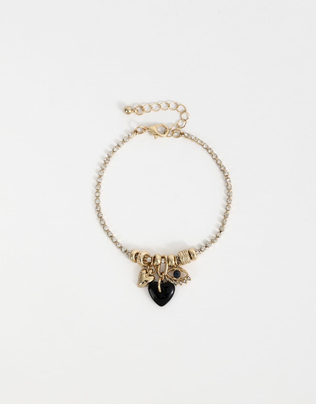 Pulseira Flexível Multicharms Boho