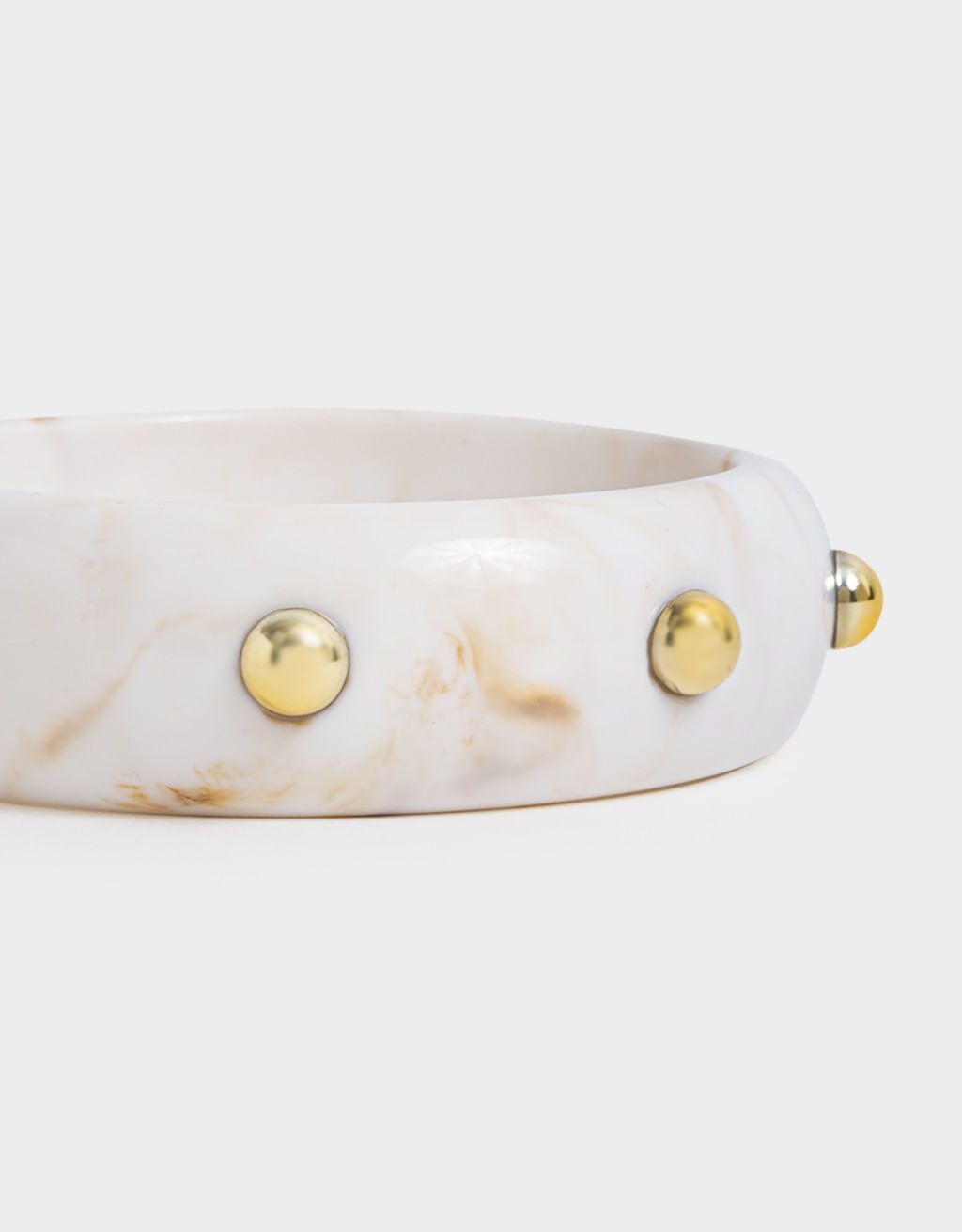 Bracelete Resina Boho Branco 3
