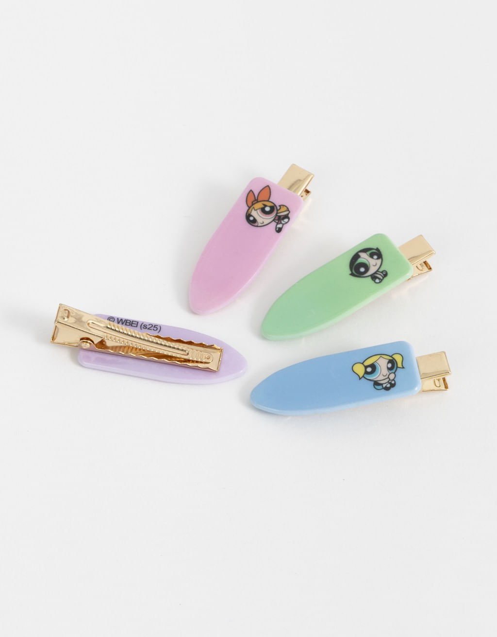 Kit 04 Presilhas Infantis Meninas Superpoderosas Multicores 2