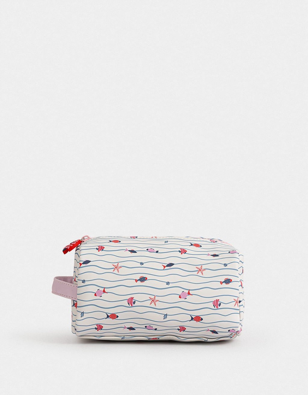 Necessaire Corino Estampada Rio Meets Capri Branco 1