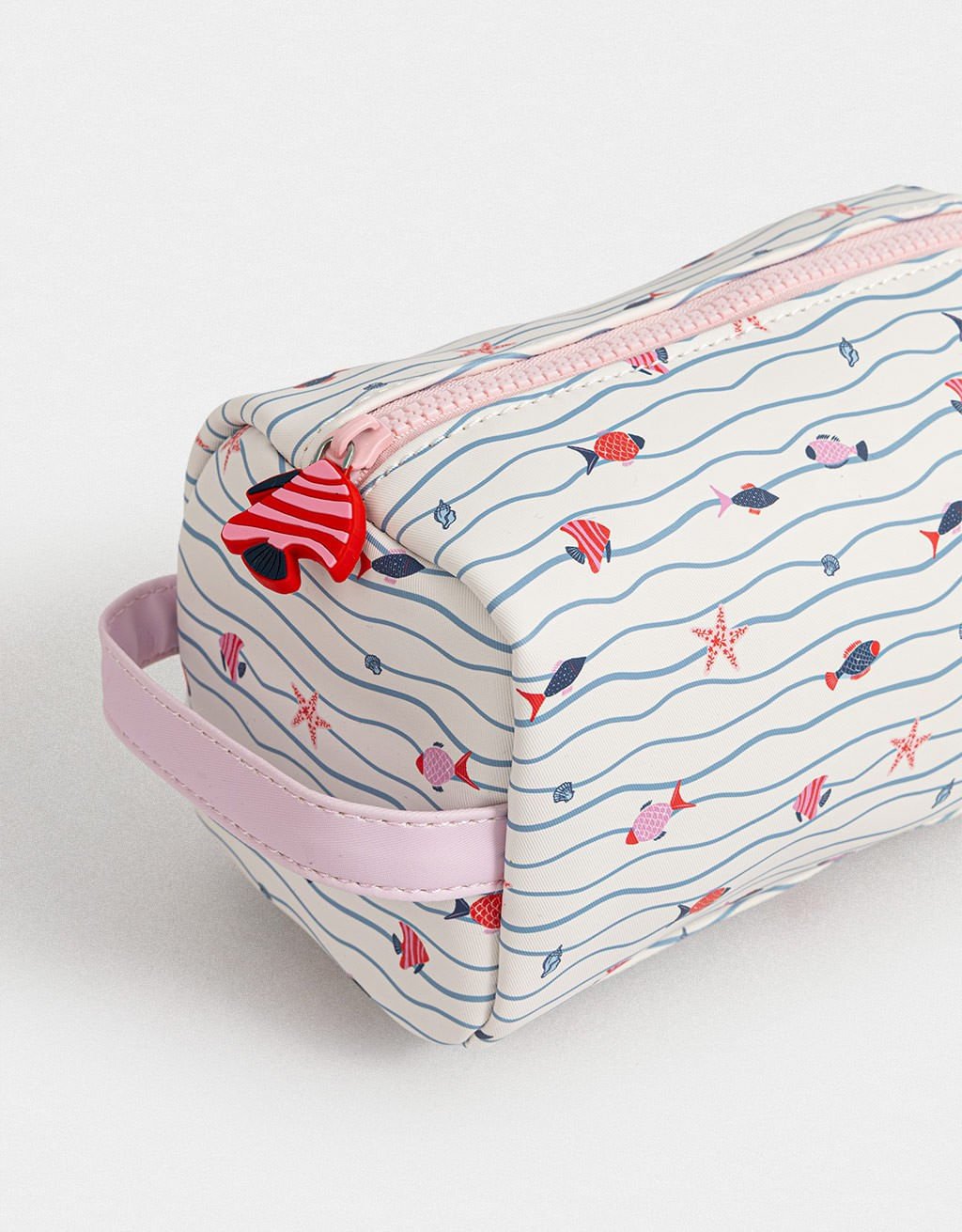 Necessaire Corino Estampada Rio Meets Capri Branco 2
