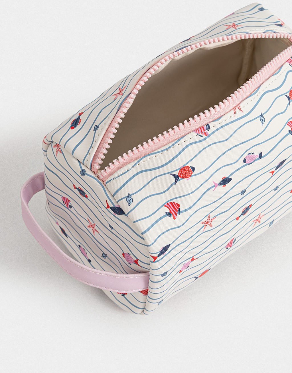 Necessaire Corino Estampada Rio Meets Capri Branco 3