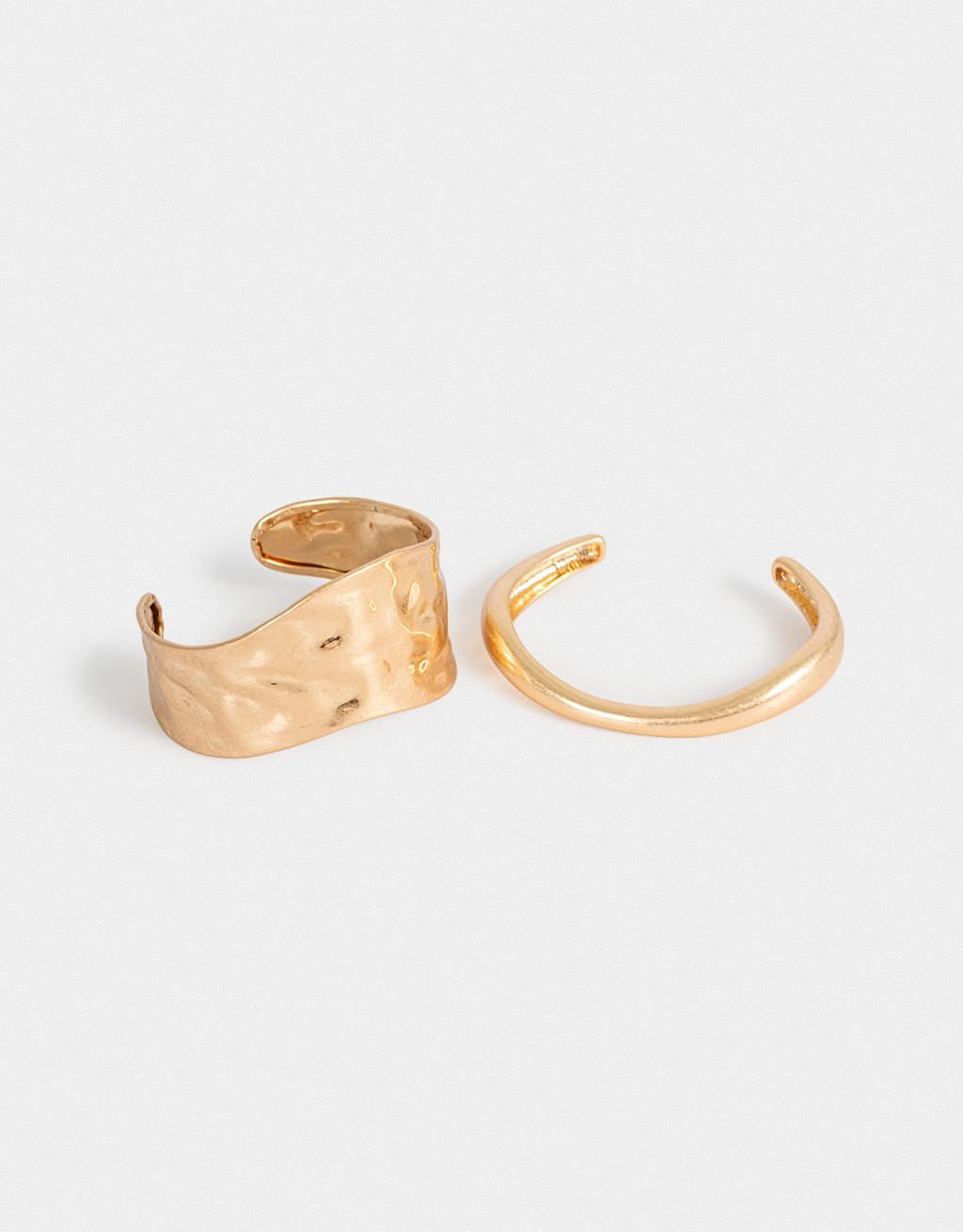 Kit 02 Braceletes Boho Dourado 3