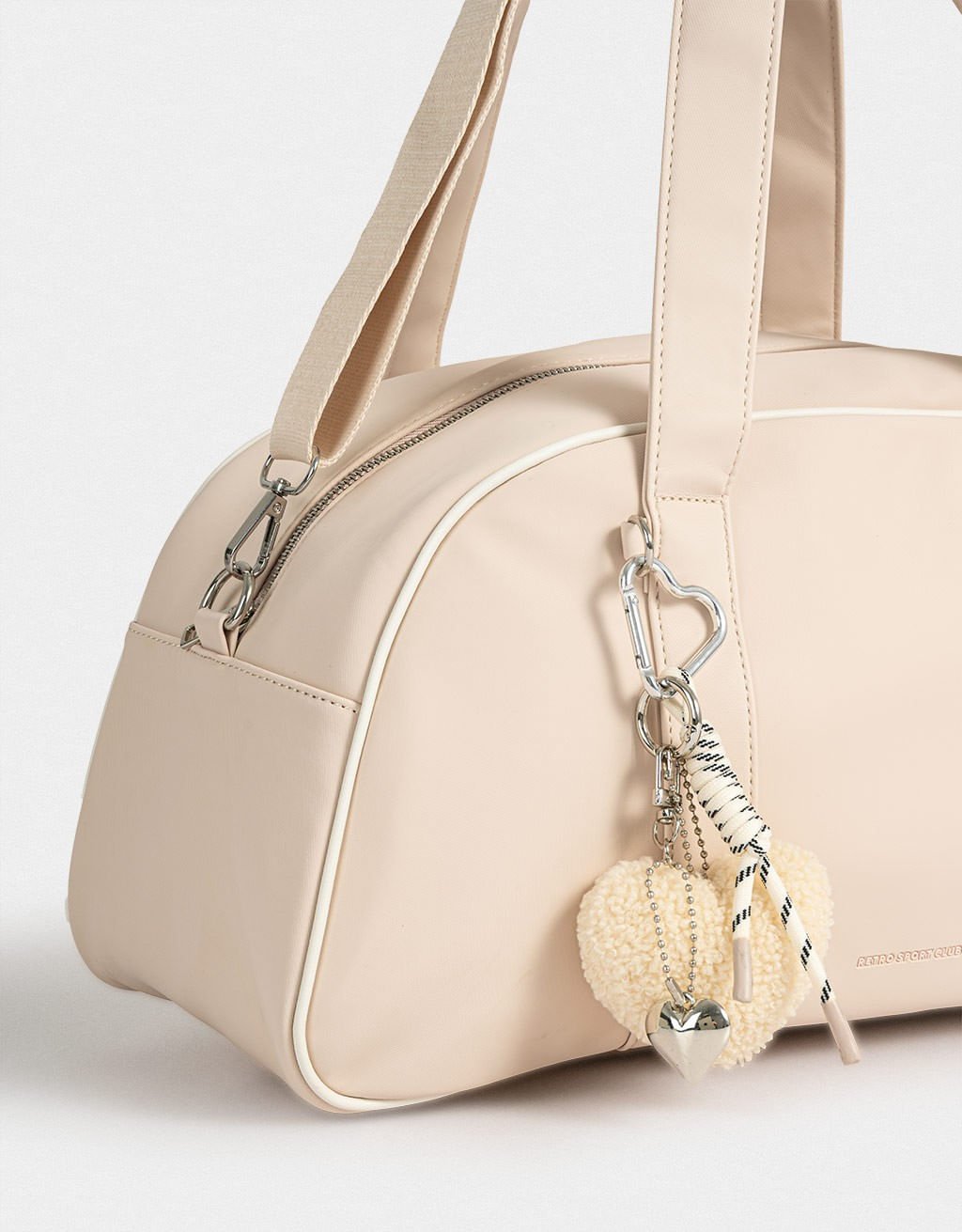 Bolsa Bowling Corino Charm Retro Club Bege 3