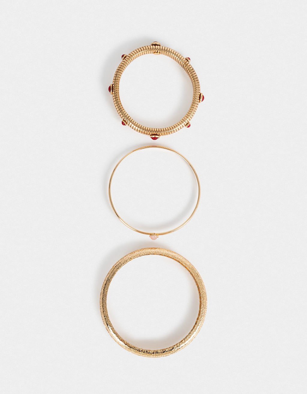 Kit 03 Pulseiras Rígidas Boho