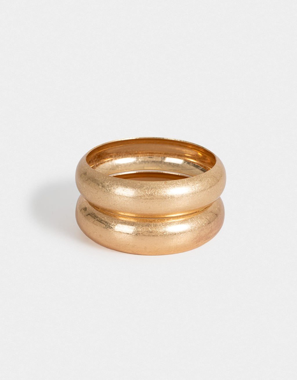 Kit 02 Braceletes Boho Dourado 3