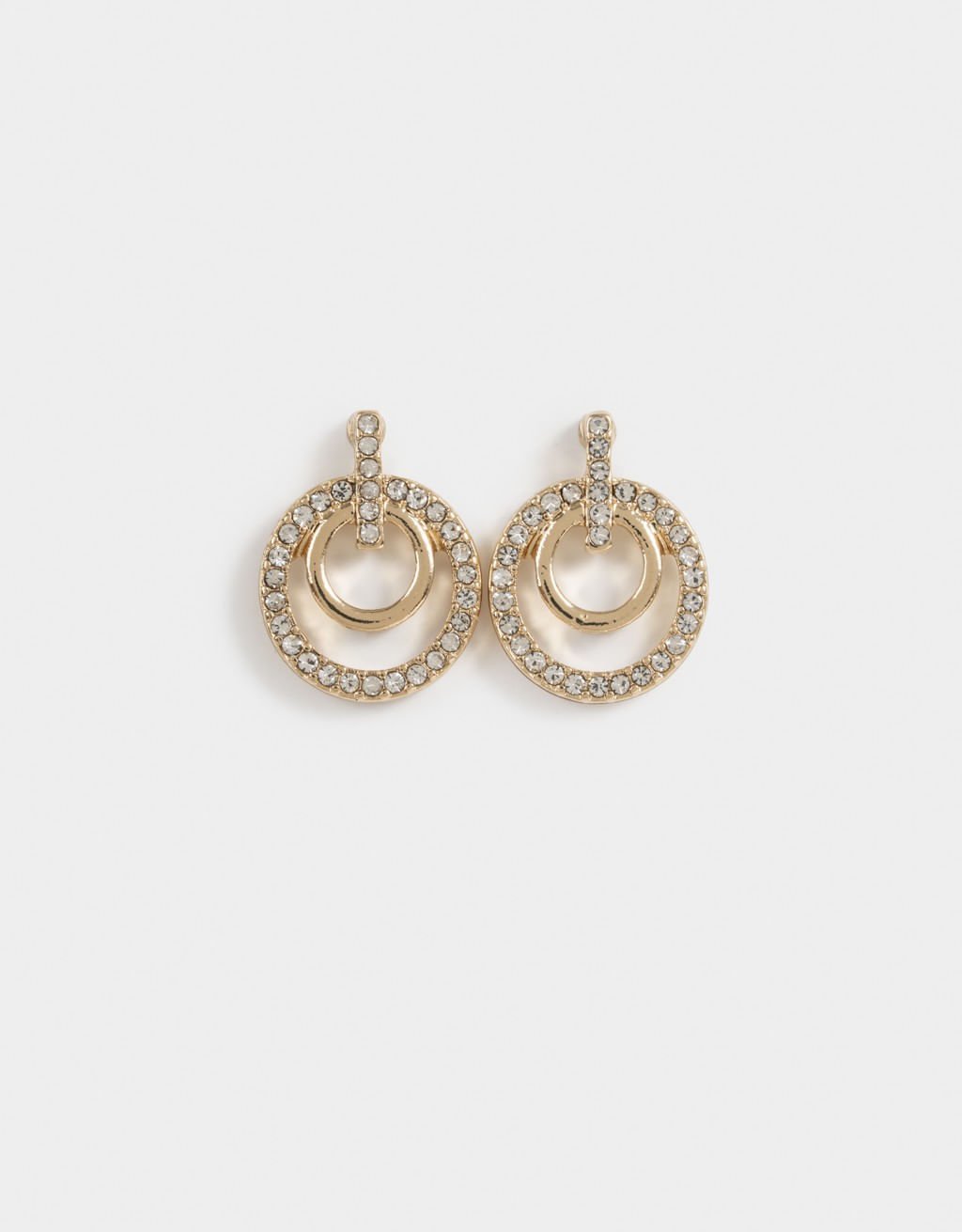 Brincos Pendentes Com Strass Basic