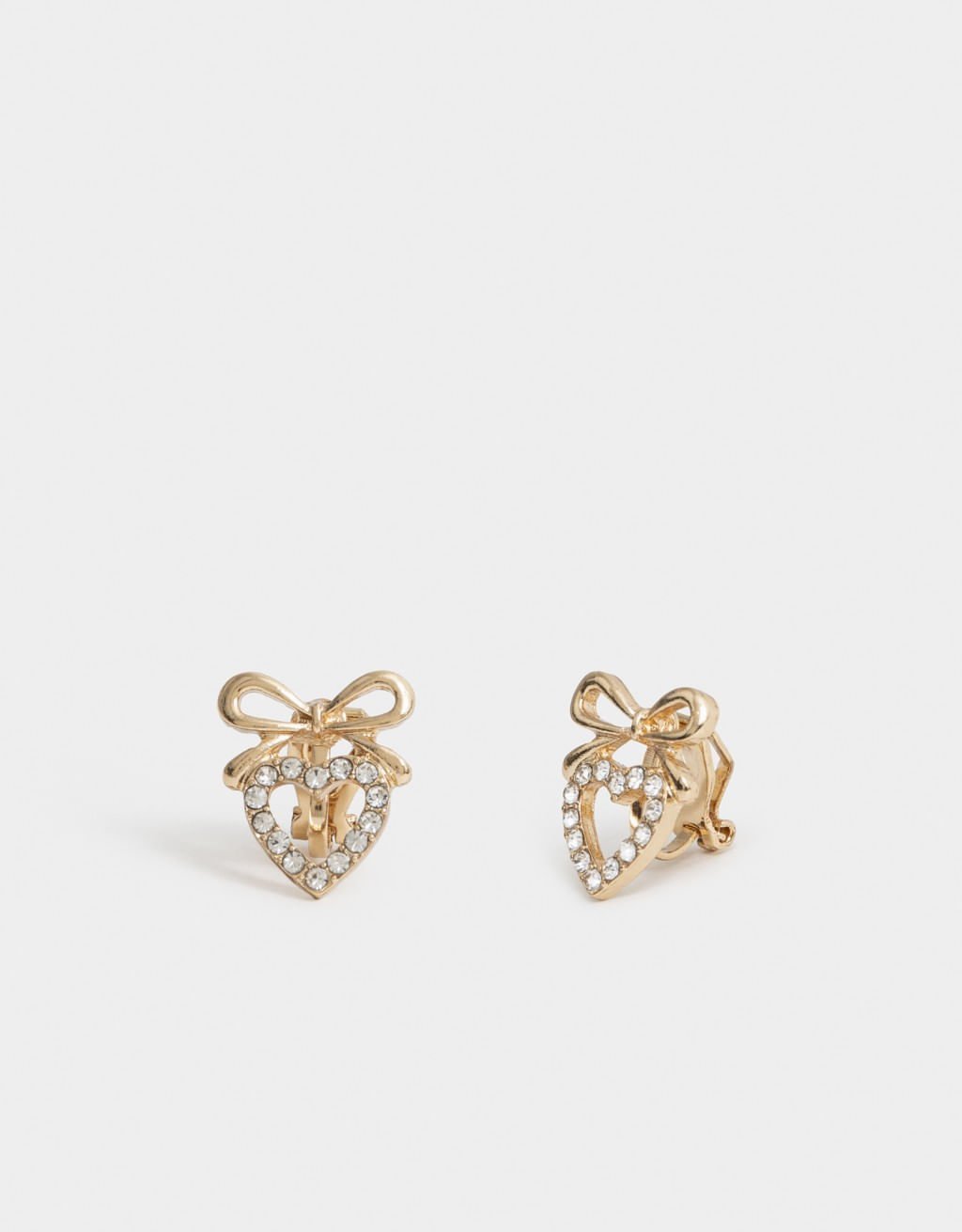 Brincos Com Laço Strass Basic
