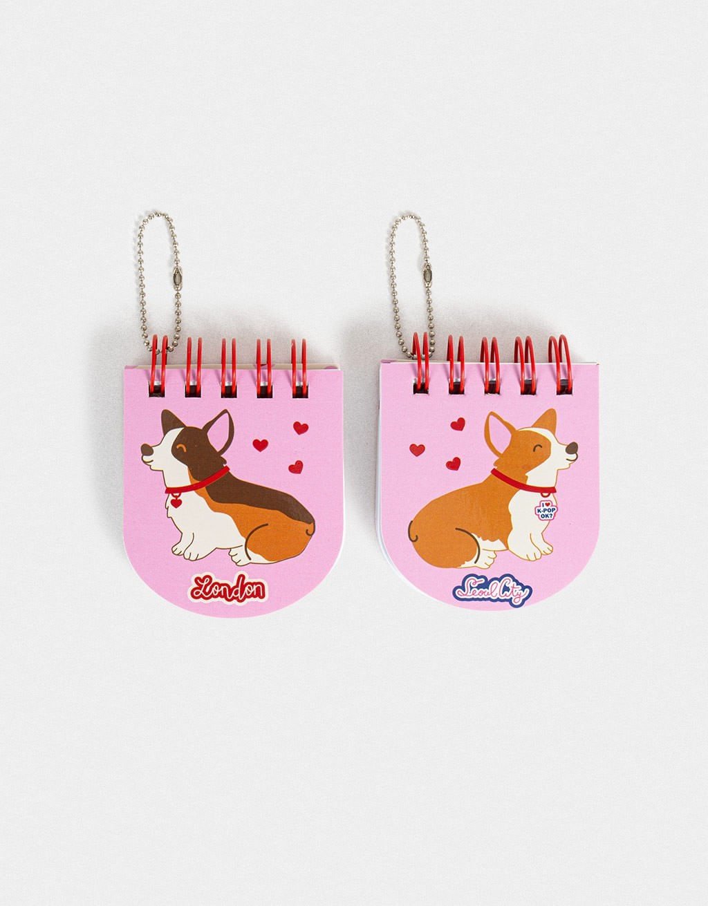 Kit 02 Mini Bloco de Notas Para Compartilhar K-Pop Brit Korean Vibes