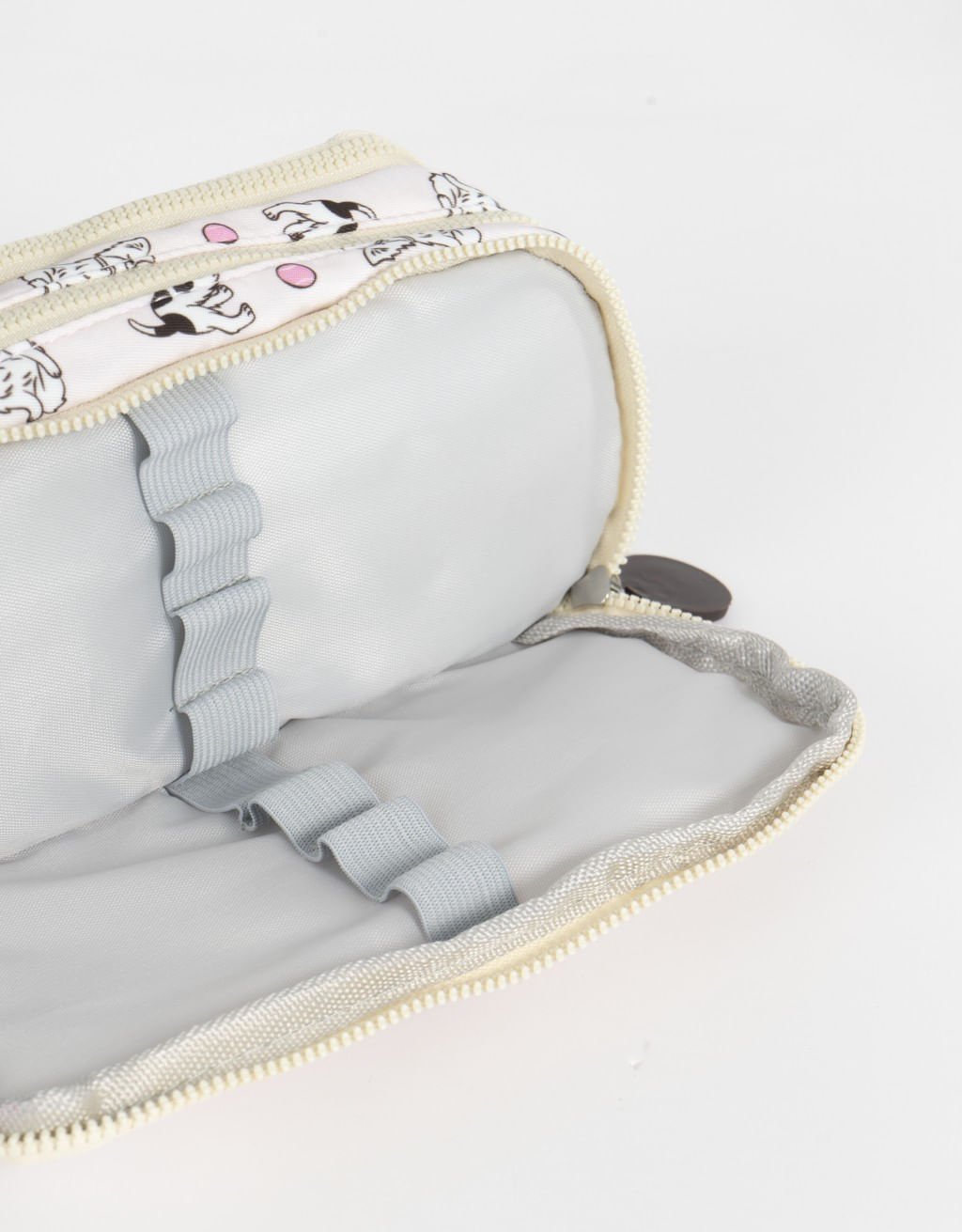 Estojo Estampado Multicompartimentos Gym Club Branco 3