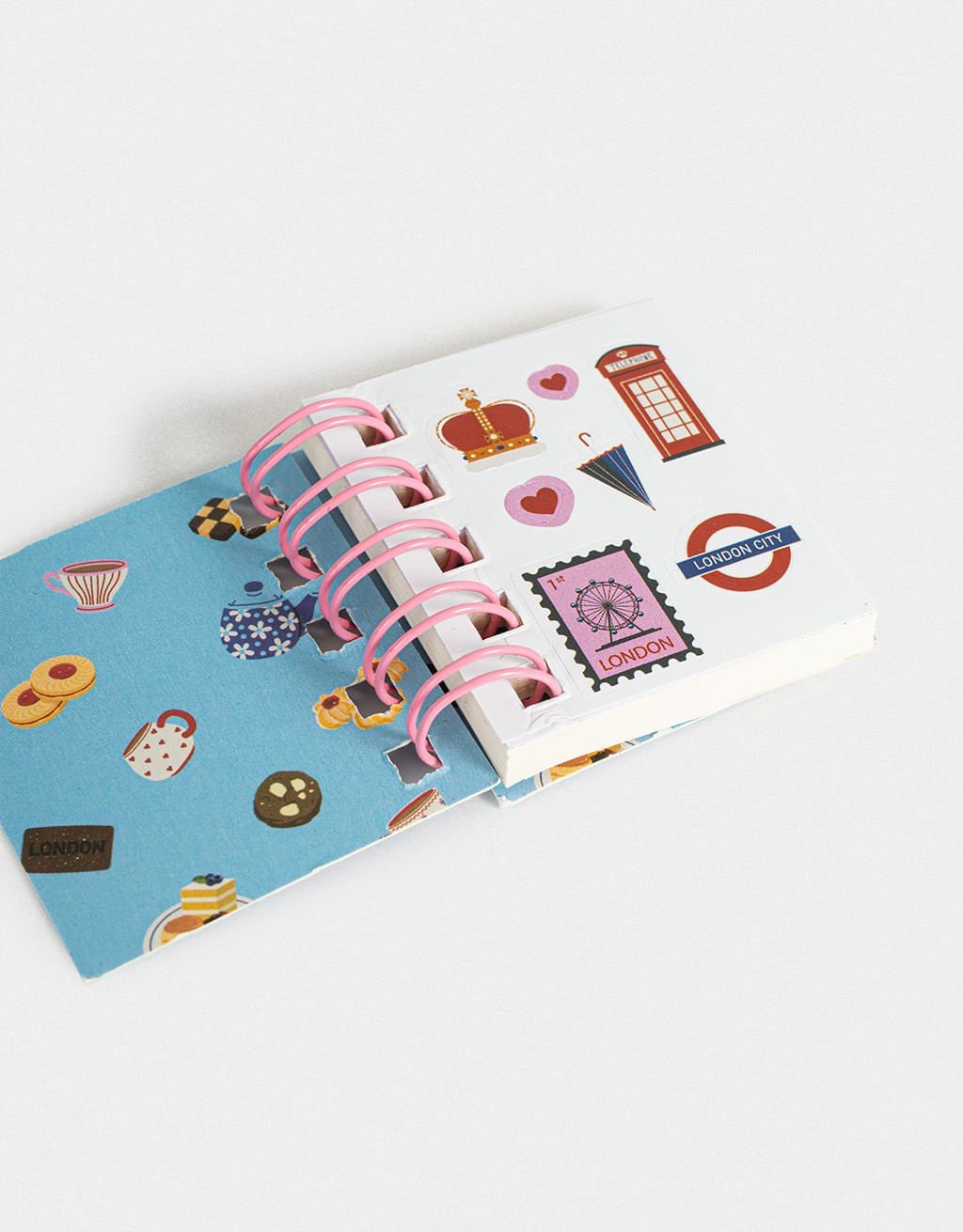 Kit Papelaria Mini Bolsa K-Pop Brit Korean Vibes Rosa 3