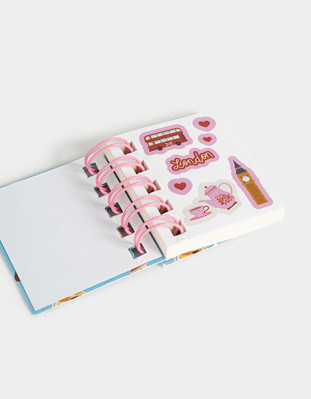 Kit Papelaria Mini Bolsa K-Pop Brit Korean Vibes Rosa 4
