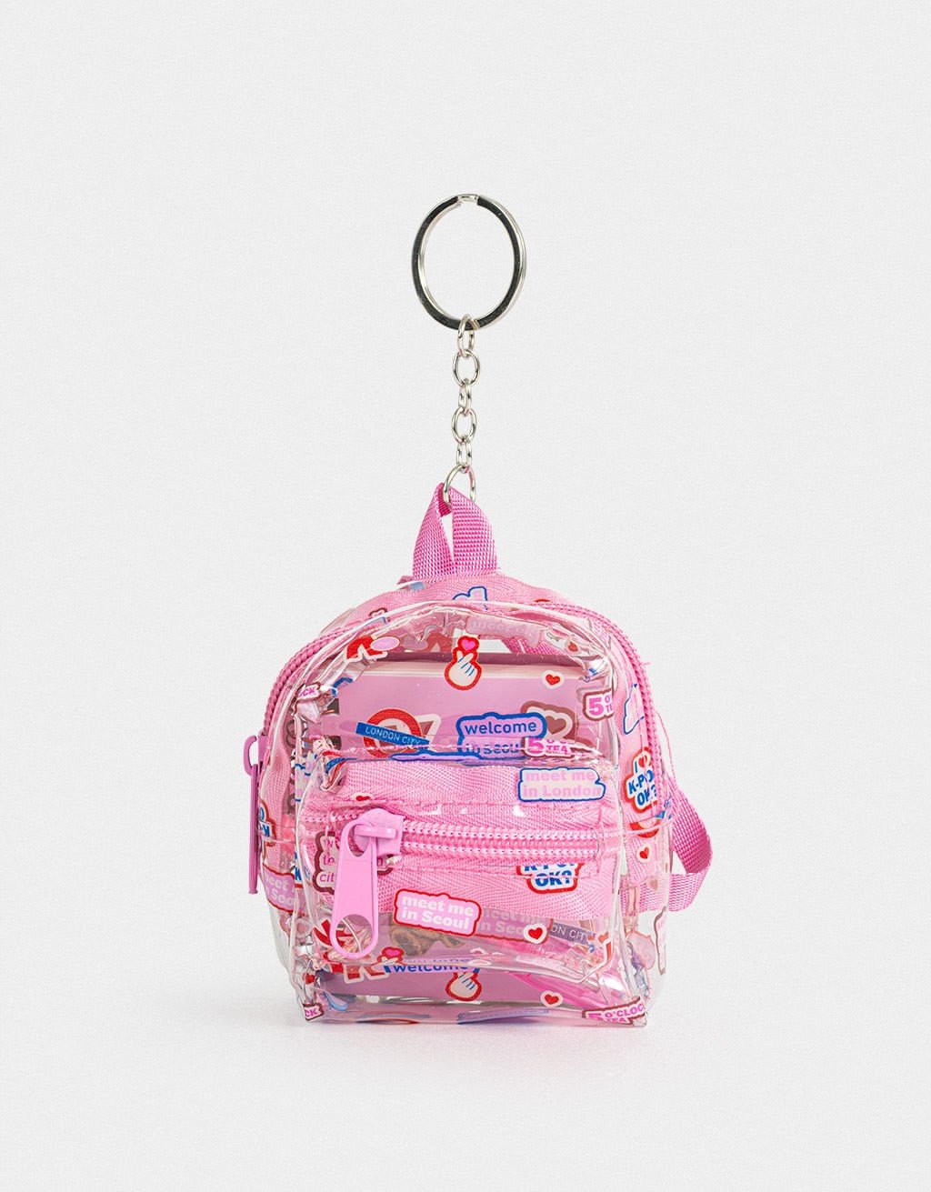 Kit Papelaria Mini Mochila K-Pop Brit Korean Vibes