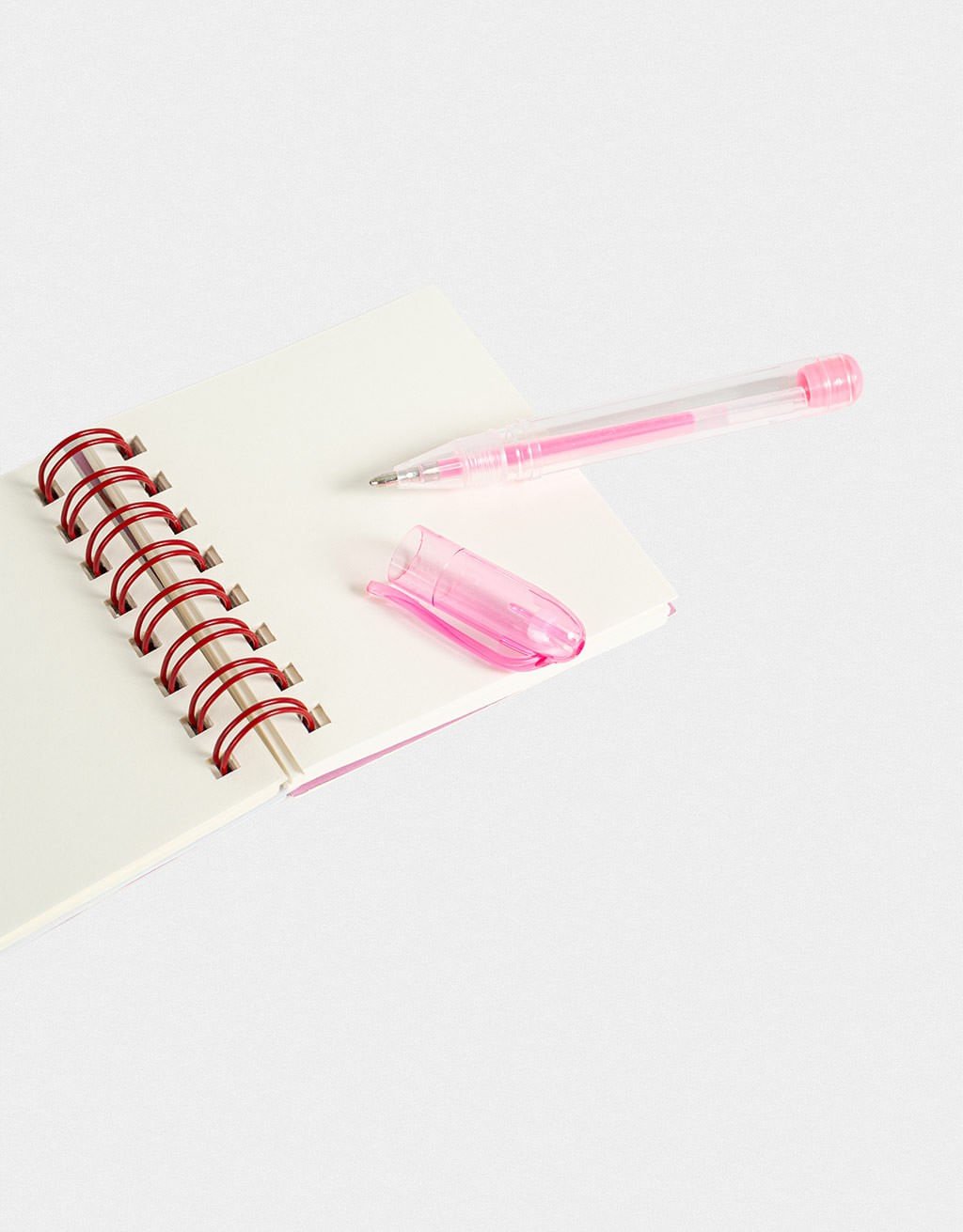 Kit Papelaria Mini Mochila K-Pop Brit Korean Vibes Rosa 3