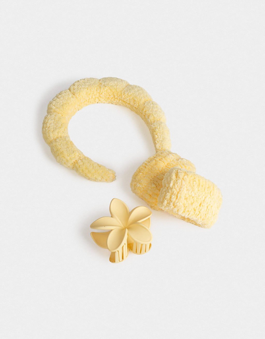 Kit De Acessórios Para Cabelo Hair Care Amarelo 2