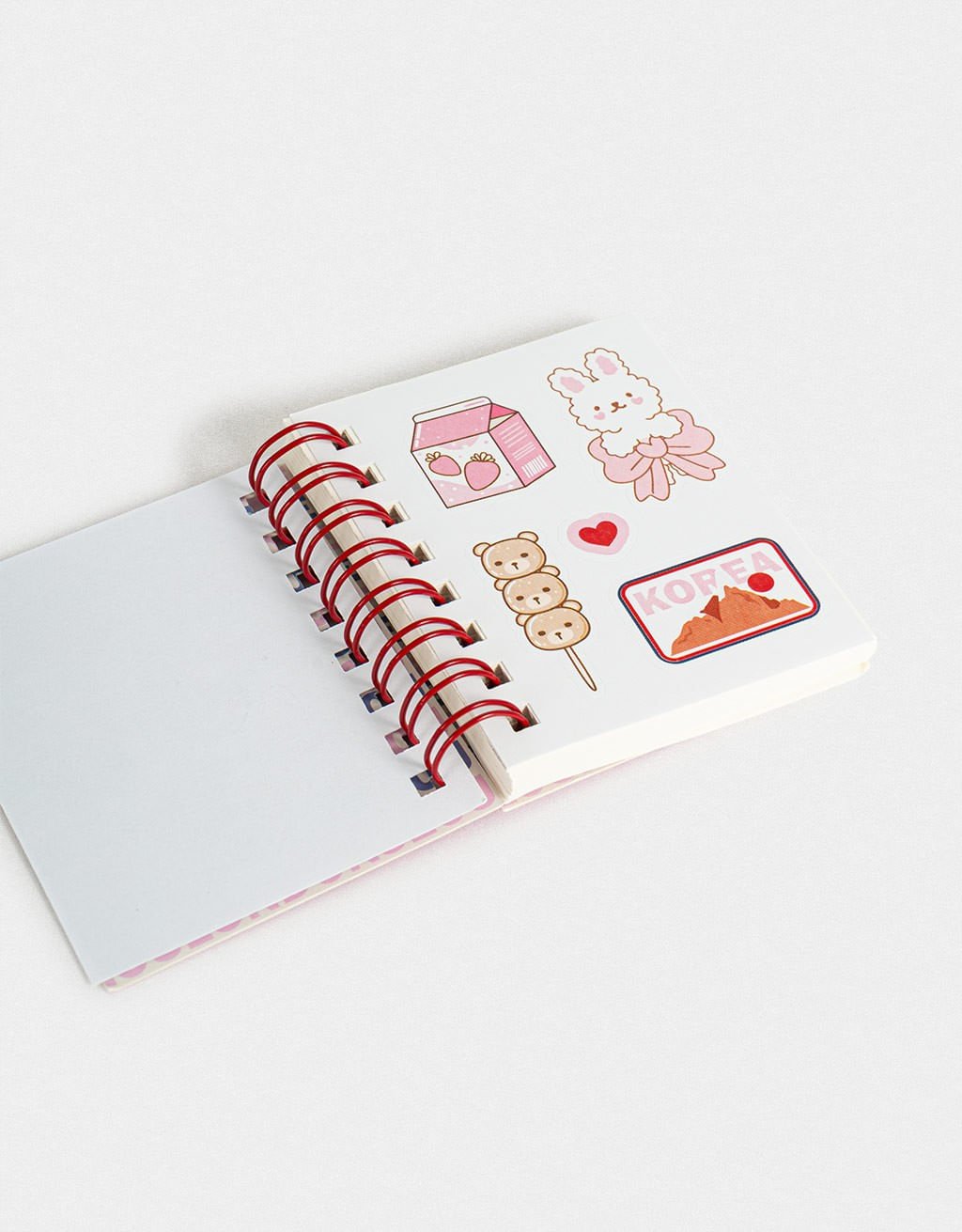 Kit Papelaria Mini Pouch K-Pop Brit Korean Vibes Rosa 6