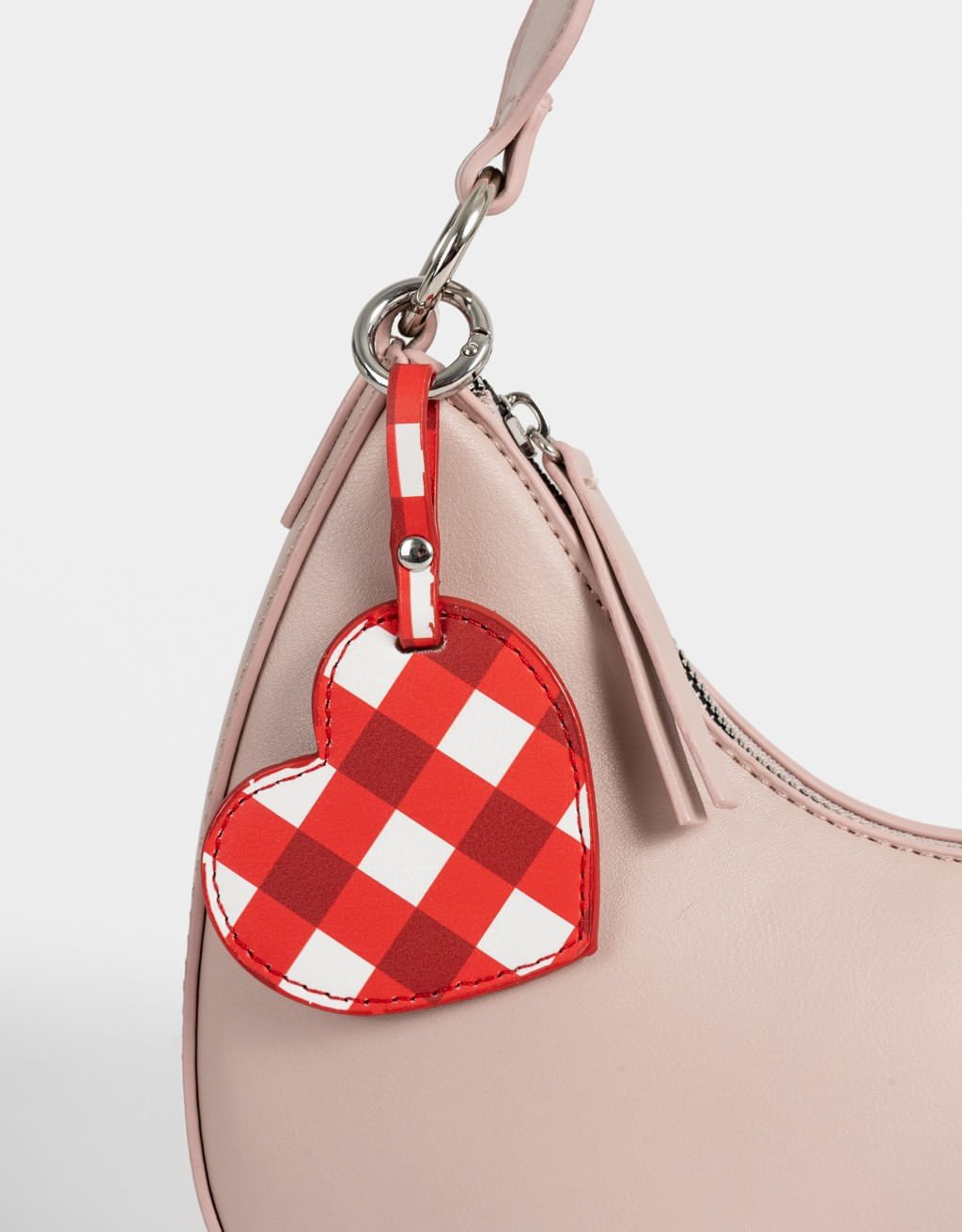 Bolsa Crossbody Baguete Corino Fresh Market Rosa 3