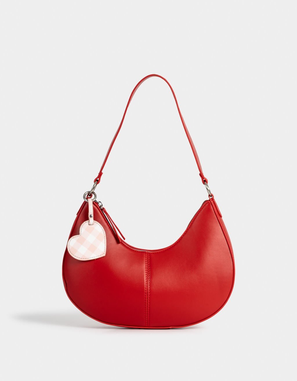 Bolsa Crossbody Baguete Corino Fresh Market Vermelho 8