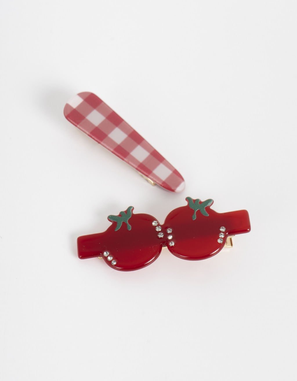 Kit 02 Presilhas Fresh Market Vermelho 3