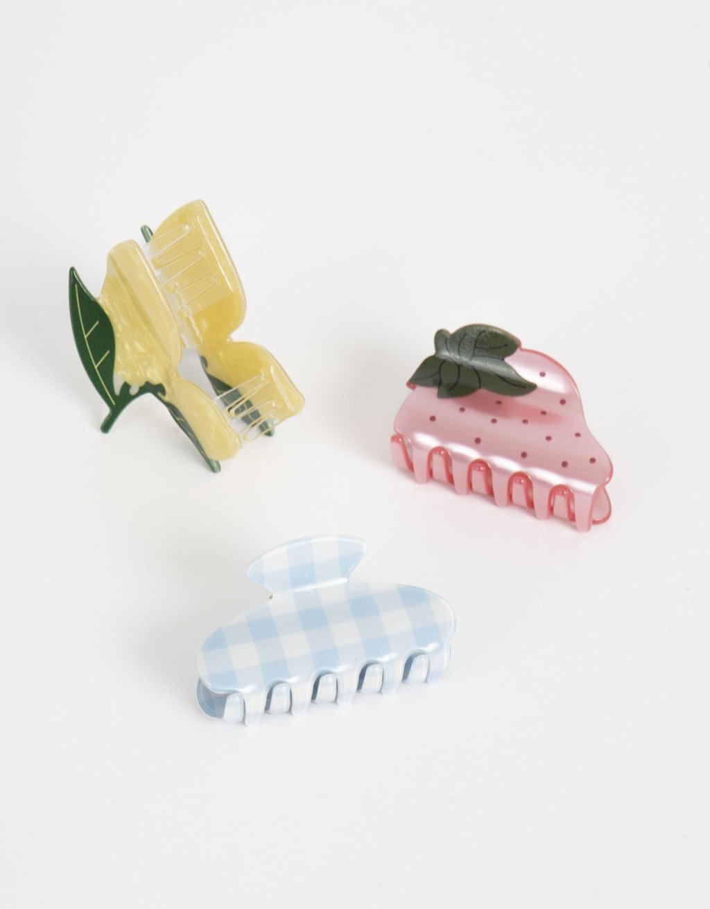 Kit 03 Piranhas Frutas Fresh Market Multicores 2