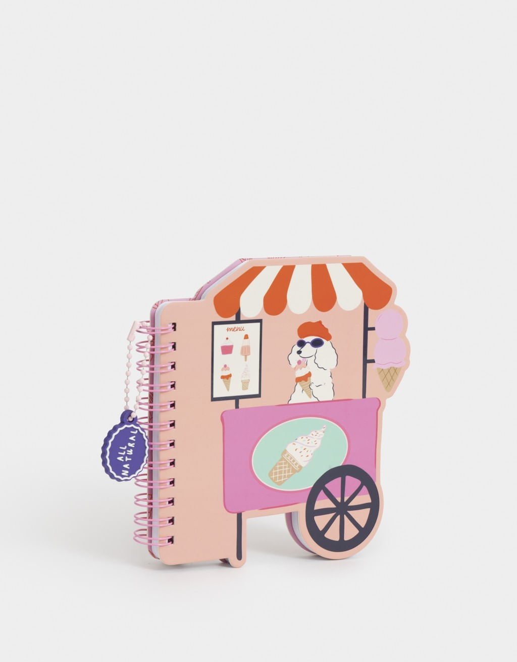 Bloco De Notas Carrinho De Sorvete Gelato Club