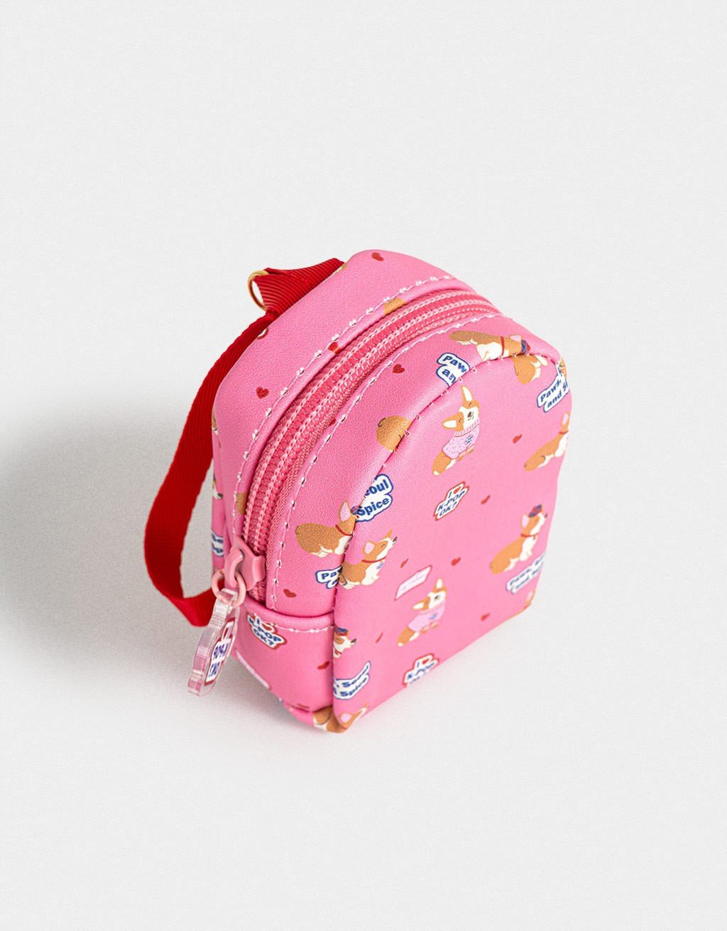 Chaveiro Mini Mochila K-pop Brit Korean Vibes Rosa 2