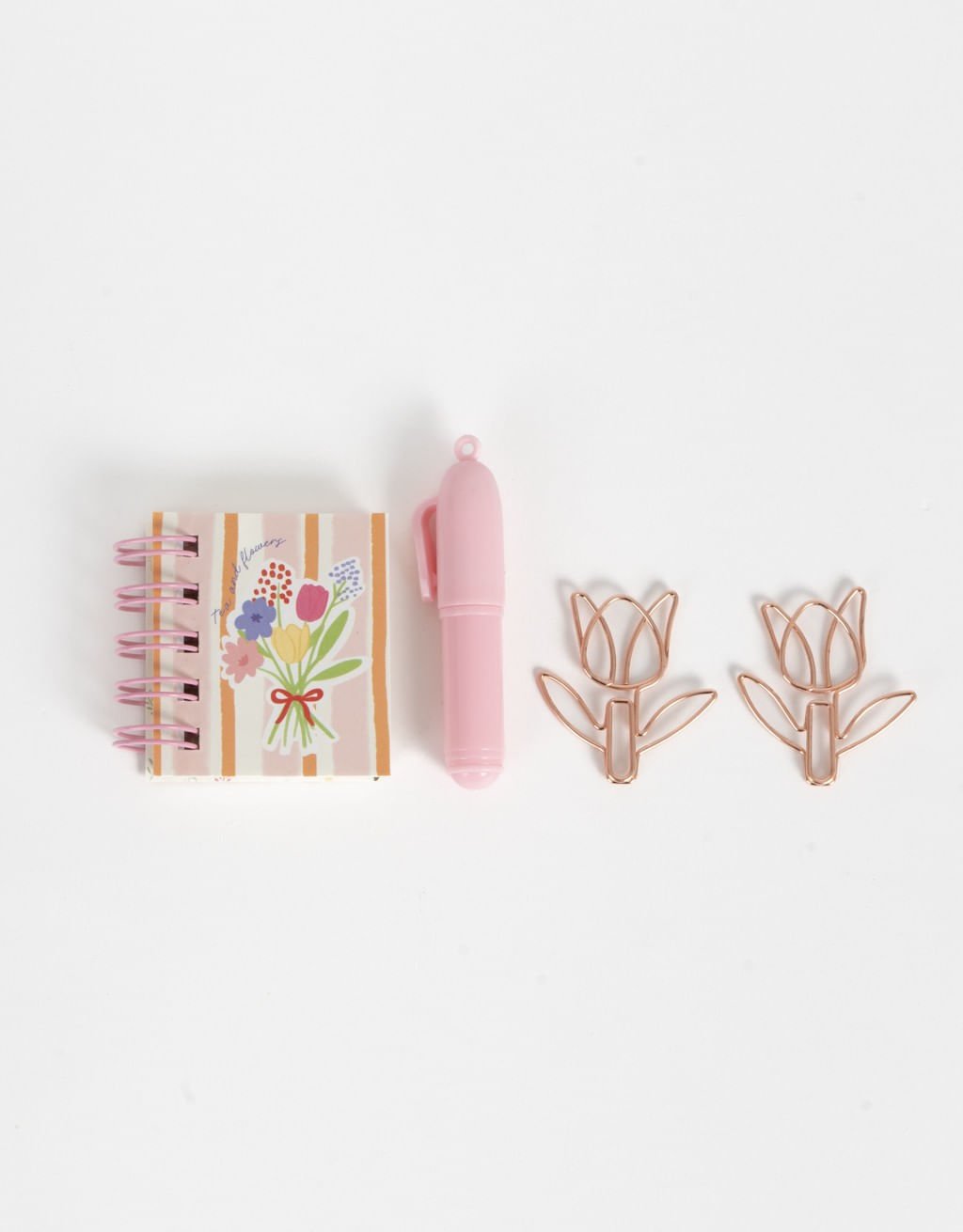 Kit Papelaria Mini Bolsa Sweeter With You Marrom 2