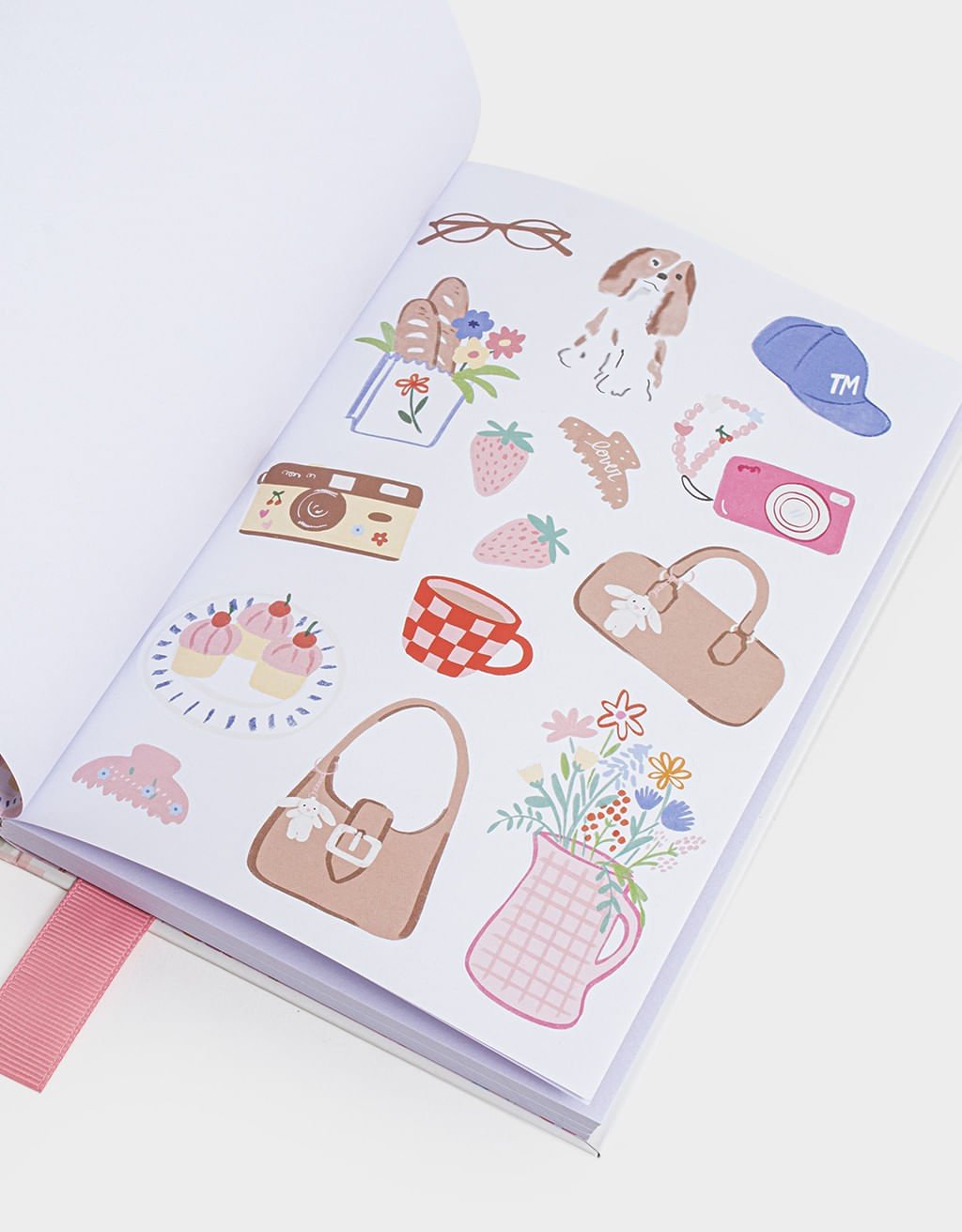 Caderno A5 Estampado Sweeter With You Branco 3