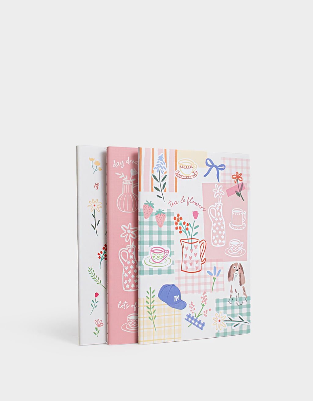 Kit 03 Cadernos A6 Estampados Sweeter With You