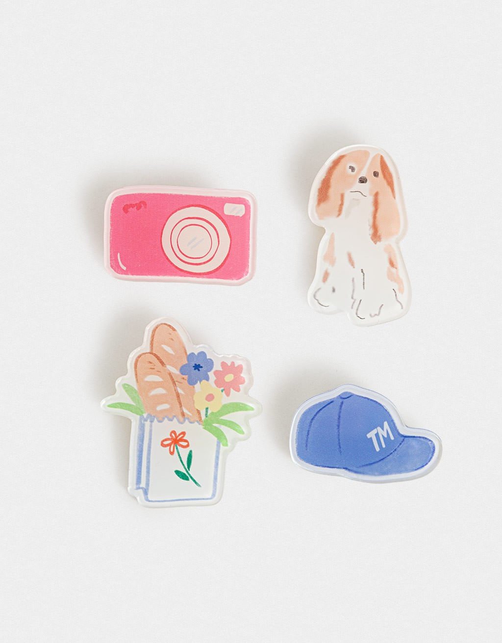 Kit 04 Pins Sweeter With You